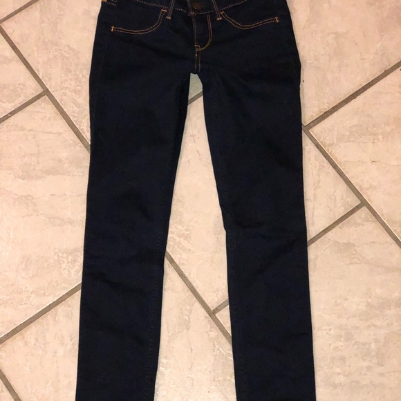 Hollister jeans like new 00r 24 w 29 L jeggings - Picture 3 of 3